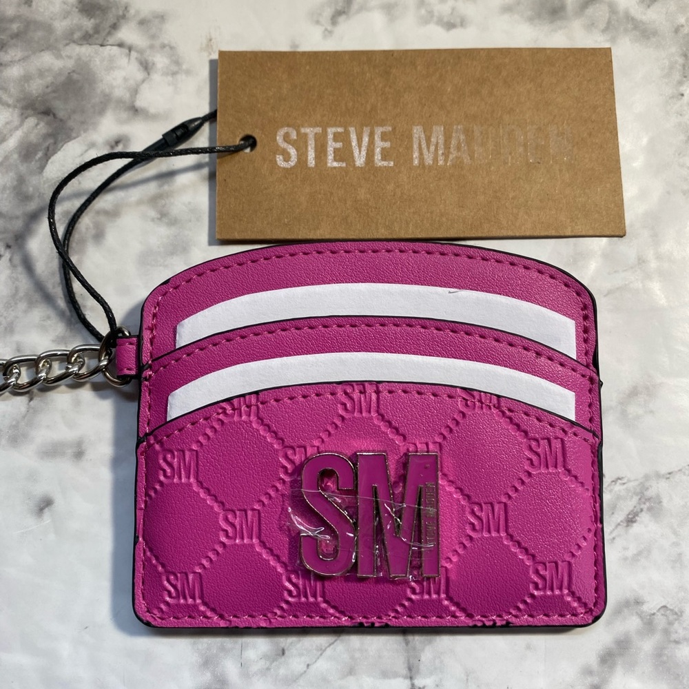 Steve Madden Pink Card Holder